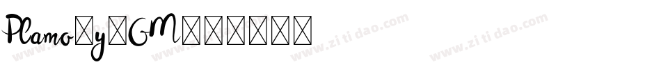 Plamo-y1GM字体转换