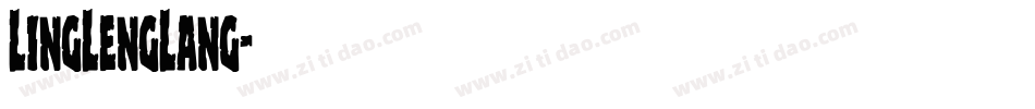 LingLengLang字体转换