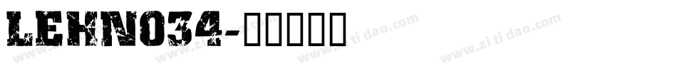 LEHN034字体转换