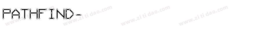 pathfind字体转换