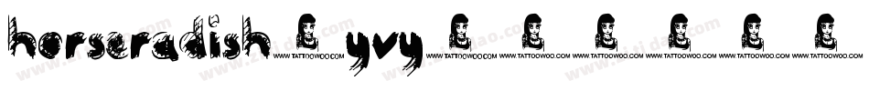 Horseradish-yvY字体转换
