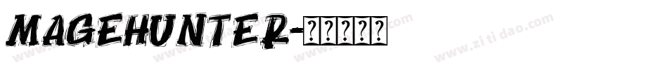 Magehunter字体转换