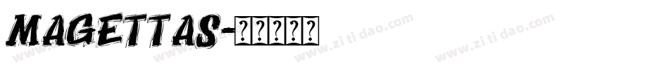 Magettas字体转换