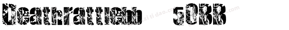 Deathrattlebb-5OBB字体转换