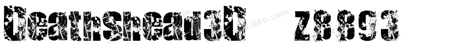 Deathshead3D-z8893字体转换