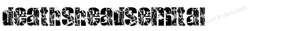 deathsheadsemital字体转换