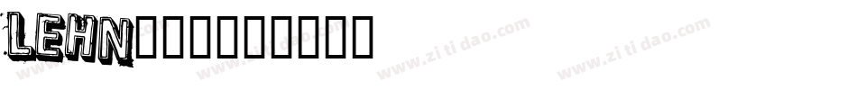 LEHN045字体转换