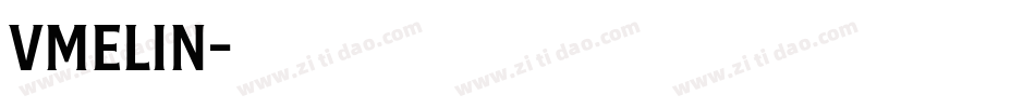 VMELIN字体转换