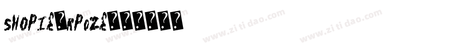 Shopie-Rp0ze字体转换
