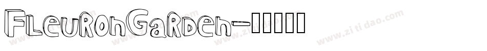 FleuronGarden字体转换