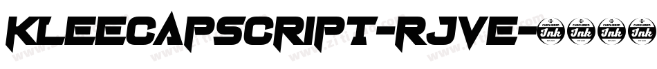 Kleecapscript-RJVe字体转换