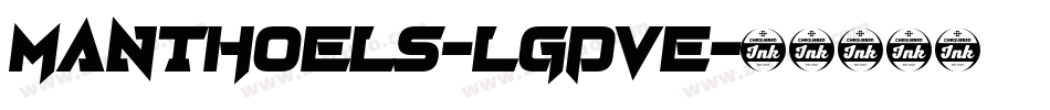 Manthoels-lgdVe字体转换
