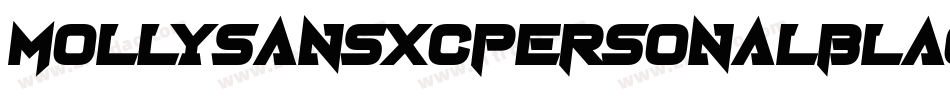MollysansxcpersonalBlack-2wVe字体转换