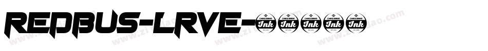 Redbus-lrVe字体转换