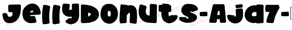JellyDonuts-Aja7字体转换
