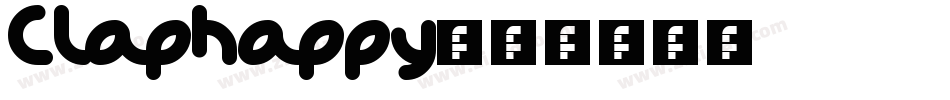 Claphappy字体转换