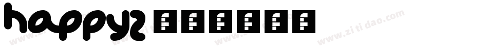 happyz字体转换
