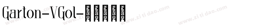 Garton-VGol字体转换