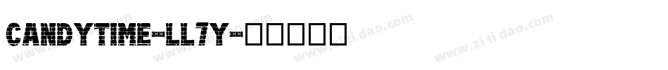 Candytime-lL7y字体转换