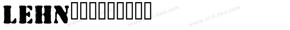 LEHN099字体转换