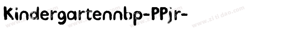 Kindergartennbp-PPjr字体转换