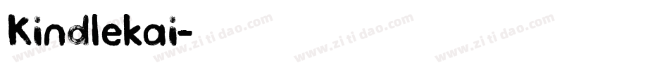 Kindlekai字体转换