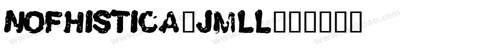 Nofhistica-jMLl字体转换