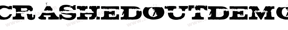 Crashedoutdemo-RdpV字体转换