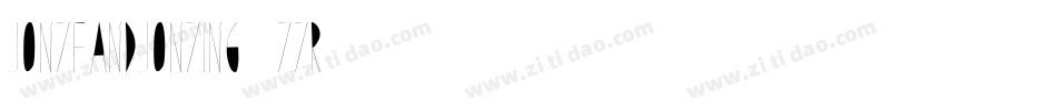 JonzeAndJonzing-ZZr8字体转换 JonzeAndJonzing-ZZr8字体转换