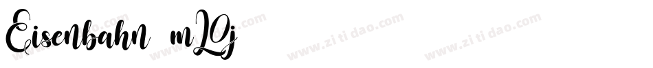 Eisenbahn-mL0j字体转换