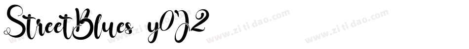 StreetBlues-y0J2字体转换