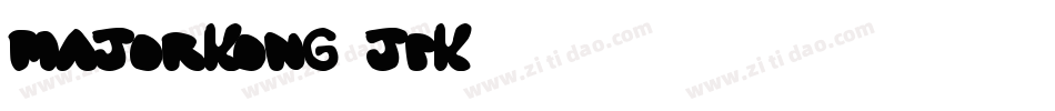 MajorKong-JPK字体转换