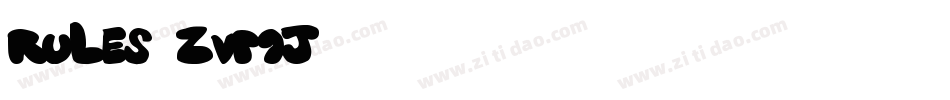 Rules-ZVp9J字体转换