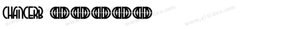 CHANCERB字体转换
