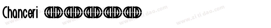 Chanceri字体转换
