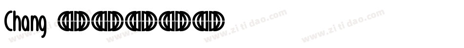 Chang字体转换