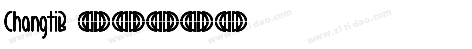 ChangtiB字体转换