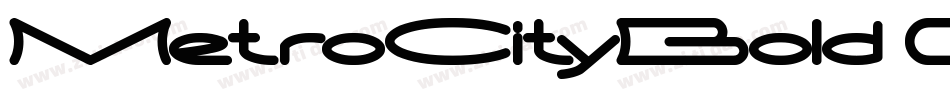 MetroCityBold-OjLP字体转换