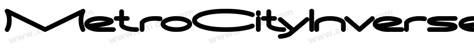 MetroCityInverse-DjE1字体转换