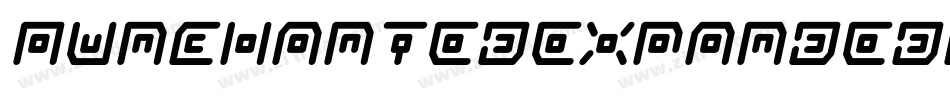Aunchantedexpandedboldoblique-B00d字体转换