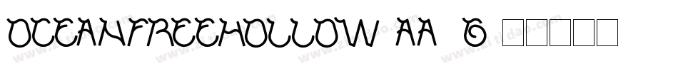 OceanFreeHollow-Aa7g字体转换