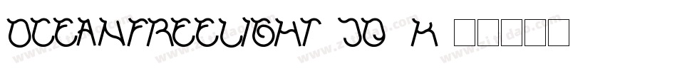 OceanFreeLight-Jq0K字体转换