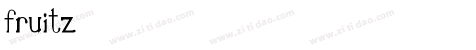 Fruitz字体转换