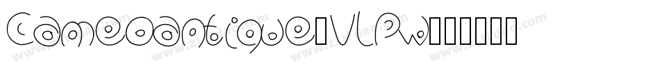 Cameoantique-VLPw字体转换
