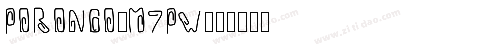 Porongo-M7Pw字体转换