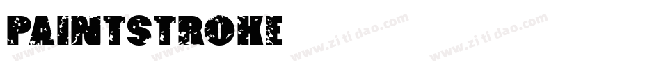 PaintStroke字体转换
