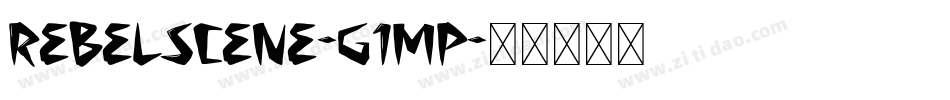 RebelScene-g1mp字体转换
