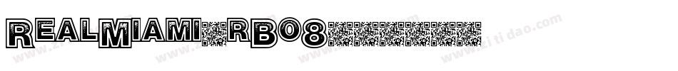 RealMiami-rBo8字体转换
