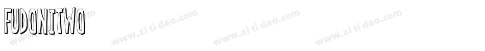 FudoniTwo字体转换