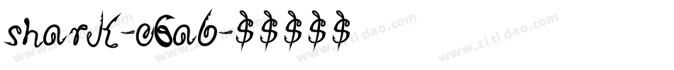 Shark-o6aB字体转换